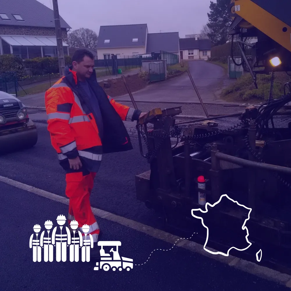 chauffeur de finisseur independant rennes